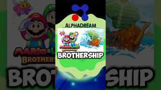 HOW ALPHADREAM IS HELPING MAKE MARIO AND LUIGI BROTHERSHIP!!! #mario