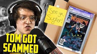 BUYERS BEWARE! Comic Scams Are Out There! | Some Sellers Have No Respect! / ComicTom Got Scammed