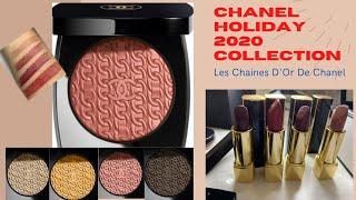 CHANEL NEW HOLIDAY 2020 MAKEUP COLLECTION - Les Chaines D'Or De Chanel FULL REVIEW AND SWATCHES