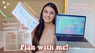 HOE MAAK JE EEN PLANNING?  *zo word jij een pro in plannen* // plan with me!