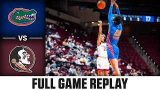 Florida vs. Florida State Full Game Replay | 2024-25 ACC Women's Basketball