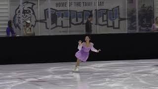 Hannah Kim 2024 solo ice dance National free dance