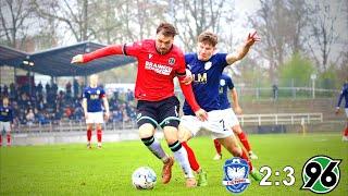 Regionalliga Nord 2023/24 | 19. Spieltag | 1.FC Phönix Lübeck 2:3 Hannover 96 U23 | ᴴᴰ