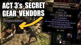 PATH of EXILE 2: Secret Gear Vendors in Act 3 that Sell Good Gear