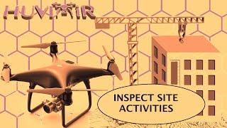 HUVIAiR Ultimate Guide to Drone Applications-Construction Industry (Intro to Site Inspections)