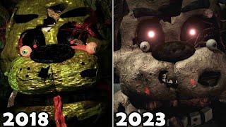 Dormitabis OG vs. Remastered Jumpscares Comparison