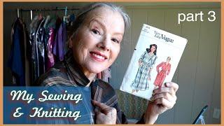 My Sewing & Knitting + Stories! 1980's fashion, SNL, Part 3