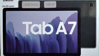 UNBOXING SAMSUNG GALAXY TAB A7 AND FREE FIRE TEST