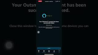 Bind Alexa app with Outsmart App