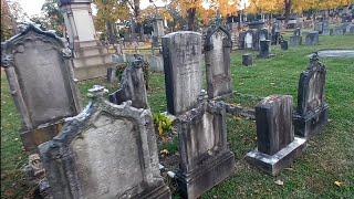 COMO ES UN CEMENTERIO ANTIGUO DE 1800 EN LOS ESTADOS UNIDOS#urbex #lugaresabandonados#historia