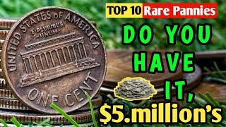 TOP 15 ULTRA LINCOLN PENNIES WORTH MONEY _ MOST RARE & VALUABLE COINS WORTH A LOT OF MONEY