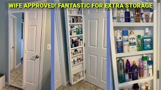 Behind The Door Adjustable Medicine Cabinet ~ Game-Changer!