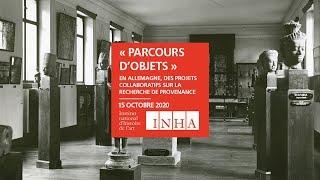 Séminaire Parcours d'objets | 15 octobre 2020 - En Allemagne, des projets collaboratifs