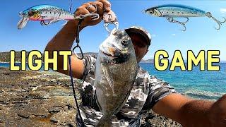 Light Tackle Fishing Adventures #3: Amazing fishing in the Shallows! Can't be better than this!