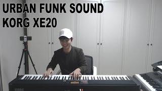 100만원대 코르그 건반 XE20 사운드 Urban funk sound by igloo