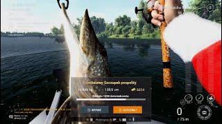 Unikatowy Szczupak Pospolity na spinning - Rzeka Dnipro Ukraina - Fishing Planet