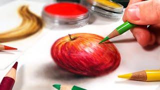 How to SPEED UP your Colored Pencil Drawings