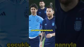 MESSI'NİN İDOLÜ