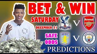 Football Prediction Today 21-12-2024 |  Betting tips Today | Safe investments