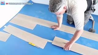 Vinyl Plank Flooring LVP Installation for Beginners DIY MrYoucandoityourself