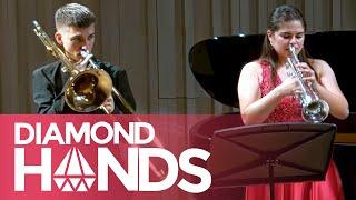 Diamond Hands for trumpet, trombone and piano | Jasmin Ghera, Miguel Zoco and Julian Chan