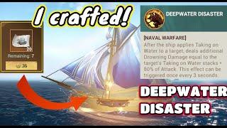 I CRAFTED 7 NEW DROWNING SHIPS ! and GOT THE NEW ULTIMIATE SKILL!