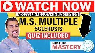 Multiple Sclerosis (M.S.) Pathophysiology, Treatment, Nursing Care RN & LPN  NCLEX