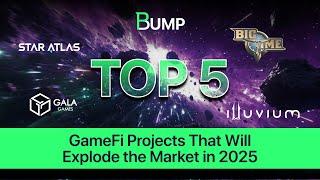 Top 5 GameFi Projects That Will Dominate the Crypto Market in 2025 | Earn by Playing Games