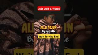 Allu Arjun By Cigarette | Art Experience#art #artshorts #alluarjun #pushpa #pushparaj #song #artwork