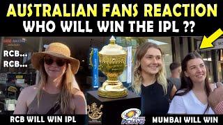 Australian Fans PUBLIC REACTION on IPL 2021 | Who will win the IPL 2021 ?? Favourite Team ??