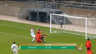 GHANA 0-5 GERMANY-MATCH HIGHLIGHTS & ALL GOALS-U20 INTERNATIONAL FRIENDLY