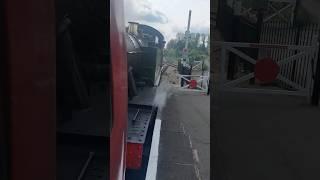 East Somerset Railway on 7th may 2025 GWR 4555 Departs Cranmore with the 2pm service to Mendip Vale