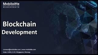 Blockchain Development Mobiloitte