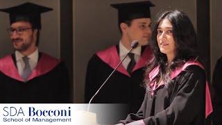 Commencement Speech 2012 - Full-Time MBA | SDA Bocconi