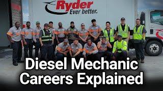 INSIDER LOOK! Diesel Mechanic Job, Technician Tools, Shop Tour & More. 101. Ryder Career Advancement