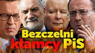 Bezczelni kłamcy PiS. Kaczyński wprowadził kłamstwo jako główny sposób komunikacji z wyborcami.