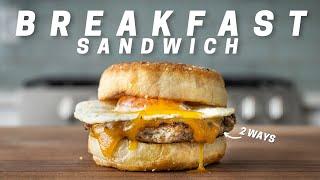 MY 4 MINUTE AND 4 HOUR BREAKFAST SANDWICHES (Quick & Easy vs Homemade)