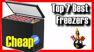 ️ TOP 7 BEST Budget Freezers To Buy on Amazon [2024][Cheap] For Garage / Chest / Upright / Column