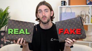 HOW TO spot a fake Louis Vuitton Toiletry 26 Pouch - Real vs Fake!!!