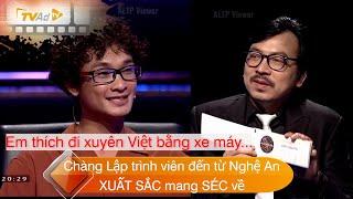 AI LÀ TRIỆU PHÚ Chàng Lập trình viên đến từ Nghệ An XUẤT SẮC mang tấm SÉC về