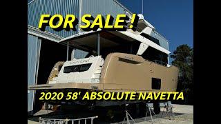 Yacht for sale 2020 58' Absolute Navetta