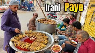 100/- Rs - 70 YEAR'S OLD IRANI  SIRI PAYE DHABA | SIRI PAYA STREET FOOD | PAKISTANI FOOD