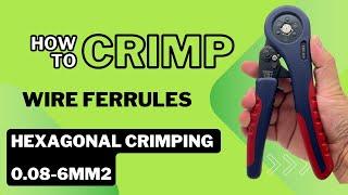 Ultimate Hanrro Wire Crimping Tool Review - Premium Quality for Insulated & Non-Insulated Ferrules