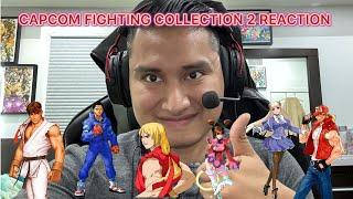 Capcom Fighting Collection 2 Reaction! Capcom vs snk is back!!!  #capcomfightingcollection2