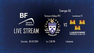 Terenure College RFC v Lansdowne , AIL Rd. 3, 2:30pm 05/10/24 streamed by BF Sports Analysis