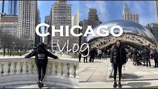 [VLOG] Chicago Food Trip II 시카고 먹방 여행 1박 2일 뿌시기 | Deep Dish pizza, Bean, Magnolia Banana Pudding