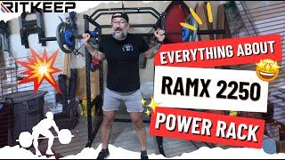 EVERYTHING you need to know about this RITKEEP RMAX 2250 Squat Power Rack! #ritkeep #homegym