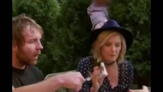 Guy steals Renee Youngs Hat and Ambrose chases him down!