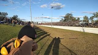 Top Fuel 500+ kph Fly By,  2024 Winternationals Willowbank raceway Qld.