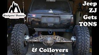 1 Ton ZJ - Setting Up Links & Coilovers